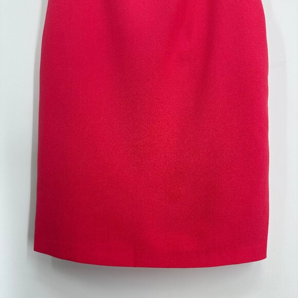 3/$25 Cynthia Rowley Shift Dress 4 Cold Shoulder Flounce Short Sleeves Pink NWT - Picture 7 of 10